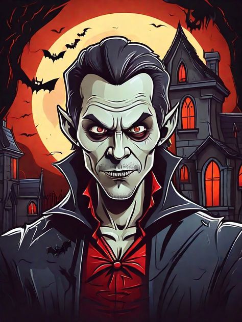 Vampire Sketch, Sketch Things, Vampire Drawing, Cartoon Vampire, Vampire Cartoon, Sculpting Ideas, Art Coloring Pages, Halloween Illustrations, Vampire Illustration