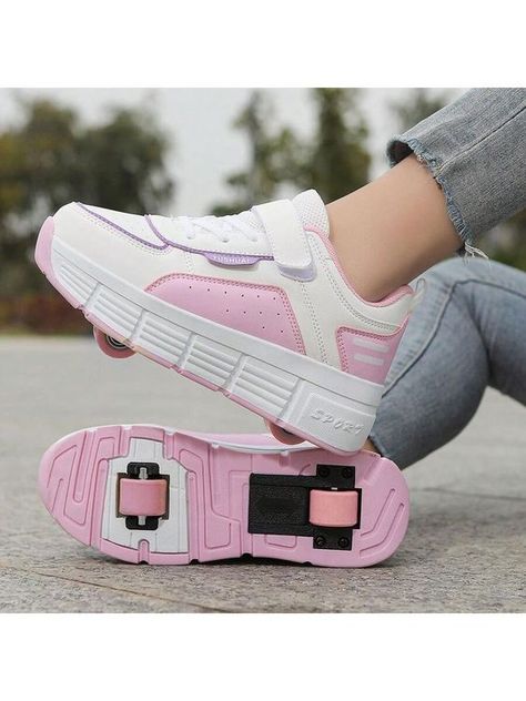 Color Changing Shoes, Barbie Doll Birthday Cake, Sports Shoes For Girls, Outdoor Skating, Gangsta Girl Style, Skating Shoes, Makeup Kit For Kids, Cute Stationary School Supplies, Roller Skate Shoes