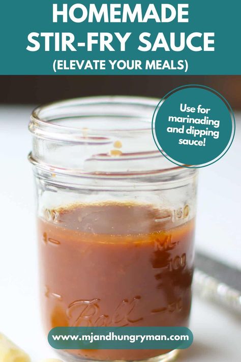 Elevate your stir-fry game with THE BEST Stir-Fry Sauce you'll ever taste! Homemade, savory, and slightly sweet with that signature umami flavor, it's a game-changer for your kitchen. Easily adjustable to suit your taste buds, this sauce is a hit with the whole family. Plus, it's budget-friendly and a breeze to prep ahead! Whether you're stir-frying, marinating, or dipping, this sauce is your kitchen superhero. Get the recipe now and take your meals to the next level! Chinese Stir Fry Sauce Recipes, Best Stir Fry Sauce, Best Stir Fry, Stir Fry Sauce Easy, Homemade Stir Fry Sauce, Stir Fry Sauce Recipe, Toddler Dinner Recipes, Family Friendly Breakfast, Homemade Stir Fry