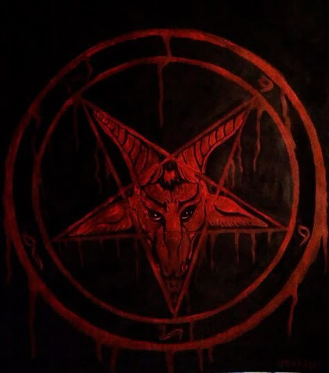 Sigil Of Baphomet by XkrkX on DeviantArt Symbol Wallpaper, Pagan Symbols, Occult Art, Witch Aesthetic, Of Wallpaper, Dark Fantasy Art, The Devil, Dark Aesthetic, Dark Art