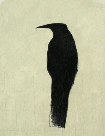 A blog about art and illustration. Crow Art, Jackdaw, Raven Art, Crows Ravens, Birds Tattoo, White Wall, Art Plastique, Ravens, Bird Art