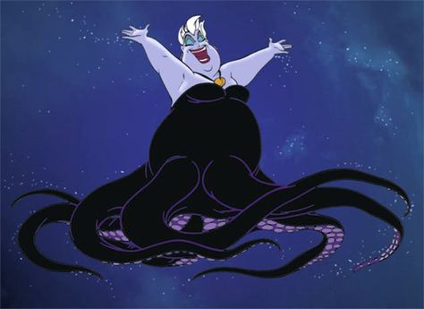 Ursula Tattoo, The Little Mermaid Ursula, Little Mermaid Characters, Disney Notebook, Mermaid Costumes, Halloween Stories, Disney Cards, Princess Movies, Mermaid Coloring Pages