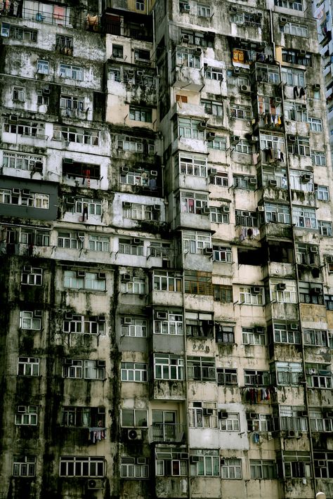 . The Kowloon walled city in Hong Kong. Once the most densely populated place on the earth. Now the derelict sky-scraping ghettos fall without an ear to hear them. . [[MORE]] ethan_kahn: “heres some... Kowloon Walled City, Abandoned Mansions, Island House, Walled City, Haunted Places, Old Building, Abandoned Buildings, Old Buildings, Abandoned Houses