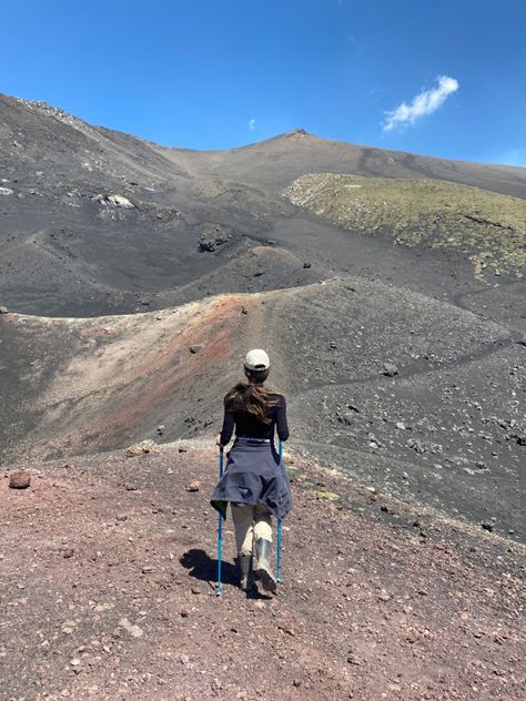 Facing my fears at Etna Volcano 👣 Italian Vineyard, Etna Volcano, Visual Board, April 2024, 2025 Vision, 2024 Vision Board, 2024 Vision, Volcano, Sicily