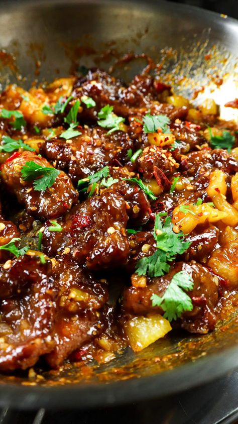 Pork Recipes For Dinner, Pineapple Pork, Asian Pork, Pork Dinner, Tenderloin Recipes, Pork Tenderloin Recipes, Asian Foods, Pork Dishes, Asian Cooking