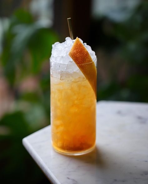 sunday tiki 🍹 vibes via @theweekendmixologist⁠ ⁠ when it's served on crushed ice, you know it's gonna go down easy 😎⁠ Cocktail Inspiration, Tiki Cocktails, Test Shoot, Crushed Ice, Ash, Fruit, Drinks