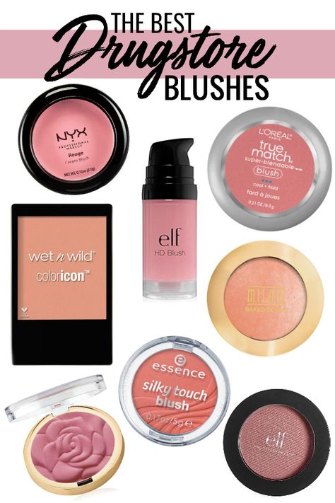 The Best Drugstore Blushes #drugstore #makeuptips #beautyblogger #drugstorebeauty #drugstoremakeup #drugstoreblushes #makeup Best Drugstore Blush, Matte Make Up, Makeup Tip, Blush Beauty, Elf Cosmetics, Makeup Hacks, Beauty Products Drugstore, Smokey Eyes, Drugstore Makeup