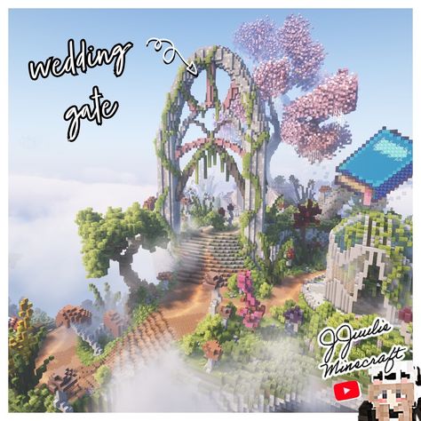 Nature taking over the World ⭐ ——————————————— ★❤️ Follow for more minecraft inspirations! ★ 🗒️ Repost with credits only! ——————————————— ★ ✨ Complementary Unbound Shaders ★ 👉 Version 1.20.4 ★ 👥 Build by @jjuulieminecraft ——————————————— Tags: #minecraft #minecraftbuild #minecraftideas #minecraftbuilds #minecrafthacks #minecraftpe #nature #wedding #magic #tree #sword #waterfall Minecraft Waterfall Statue, Minecraft Ethereal, Ethereal Minecraft Builds, Minecraft Wedding Ideas, Minecraft Fairytale Builds, Wedding Minecraft, Minecraft Water Builds, Whimsical Minecraft Builds, Minecraft Nature Builds