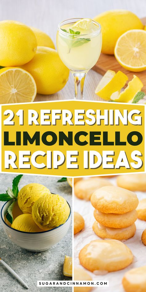 Discover the perfect homemade limoncello recipe! 🍋🍸 This refreshing and zesty Italian liquor is a crowd-pleaser, easy to make, and perfect for any occasion. With just a few simple ingredients, you’ll have a delicious drink in no time. Save this pin to try it later! 📌✨ Authentic Limoncello Recipe, Limoncello Recipes, Ham Steak Glaze, Limoncello Drinks, Ricotta Cake Recipes, Cocktail Cupcakes, Mascarpone Cake, Limoncello Recipe, Homemade Limoncello