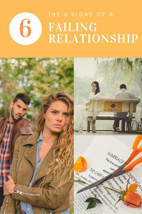 Determining whether or not your relationship can be salvaged is difficult. Through years of research, therapists have determined the 6 signs that a relationship will likely fail.  Take a look at these 6 signs and determine if YOUR relationship can be saved....  failing relationship, failing marriage, failing marriage advice, is my relationship over signs,  how do I know if my relationship is over, couples therapy, couples therapy Gottman, is my marriage over, is my relationship over quiz, How Do I Know If My Relationship Is Over, I Think My Marriage Is Failing, Is My Relationship Over, Relationship Failing, Marriage Failing, Failing Marriage, My Relationship, Couples Therapy, Marriage Is