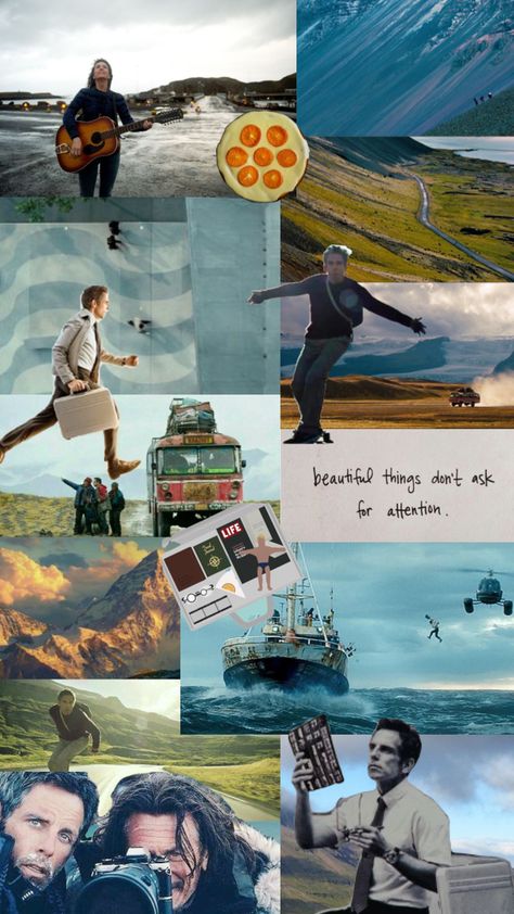 #movie #waltermitty #thesecretlifeofwaltermitty #cinema Movie Lover Wallpaper, Secret Life Of Walter Mitty Tattoo, Secret Life Of Walter Mitty, The Secret Life Of Walter Mitty Scenes, Inspirational Movie Quotes Aesthetic, The Secret Life Of Walter Mitty, In To The Wild Movie Wallpaper, Secret Life Of Walter Mitty Movie Poster, Mitty Movie