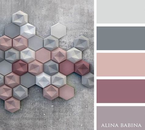 Color Palette For Home, Deco Rose, Color Schemes Colour Palettes, Living Room Color Schemes, Color Palette Pink, Grey Color Scheme, Trendy Living Rooms, Pastel Colour Palette, Room Color Schemes