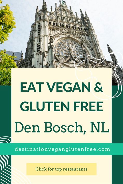 Gluten Free Items, Gluten Free Food, Gelato Shop, Gluten Free Restaurants, Vegan And Gluten Free, Den Bosch, Grocery Stores, Vegan Options, Vegan Eating