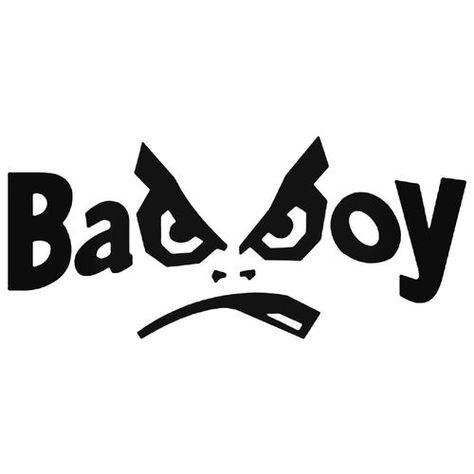 Bad s Bad Boy 02 Decal Boy Symbol, Bad Logos, Boys Decal, Logo Guidelines, Symbol Tattoo, Muster Tattoos, Boys Sticker, Symbol Tattoos, Face Stickers