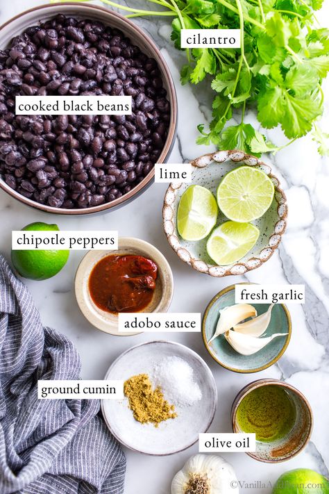 10 Minute Chipotle Black Bean Dip Dips With Black Beans, Chipotle Black Bean Copycat Recipes, Black Bean Mexican Dip, Vegan Black Bean Dip, Spicy Black Bean Dip Recipe, Chipotle Black Beans, Black Bean Dip, Dry Beans, Cooking Black Beans