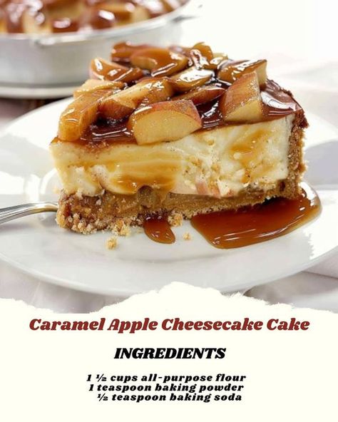 Tips Recipes Apple Crumb Cake, Salted Caramel Recipes, Apple Crumb Cakes, Caramel Apple Cheesecake, Apple Cheesecake, Christmas Cake Recipes, Apples And Cheese, Caramel Cheesecake, Cheesecake Cake