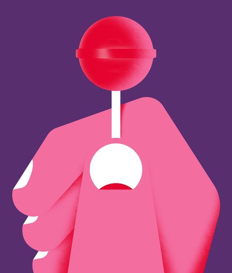 Lollipop - Andrea Manzati Lollipop Illustration, Synergy Art, Different Drawing Styles, Naive Illustration, Illustration Agency, Ui Design Inspiration, Arte Inspo, Graphic Design Fun, Illustration Character Design