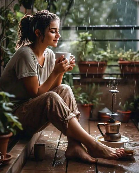 Who needs therapy... When you have rain? ❤‍🩹 . . . #instaphoto #instagram #aesthetic #cartoon #cartoonist Rain Pictures Photography, Therapy Aesthetic, Girl In Rain, Coffee Autumn, Girl Therapy, Rain Pictures, Aesthetic Cartoon, Rain Photo, Dreamy Photography