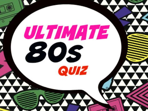 80s Quiz, Trashy Party, Lisa Party, Logo Quiz Games, 1980s Films, Stag And Doe, Logo Quiz, Morning Activities, Reunion Ideas