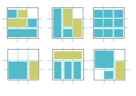 Grid Collage Layout, Square Layout Template, Image Grid Layout, Square Layout Design, Square Book Layout, Square Grid Design, Grid Design Layout, Grid Graphic Design, Modular Grid