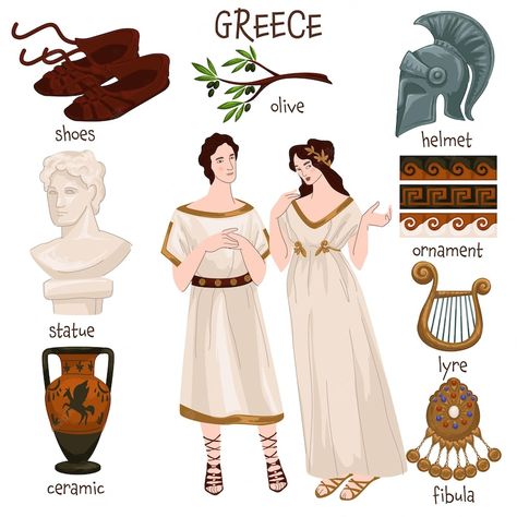 Greek Clothes, Queer Prom, Greece People, Classic Statue, Ancient Greek Clothing, Greece Women, Olive Shoes, Greek Dress, Greece Fashion