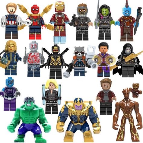 Avengers Building, Lego Spider, Lego Avengers, Custom Minifigures, Cheap Halloween Costumes, Lego Custom Minifigures, Marvel Super Heroes, Cheap Halloween, Batman Comic Art