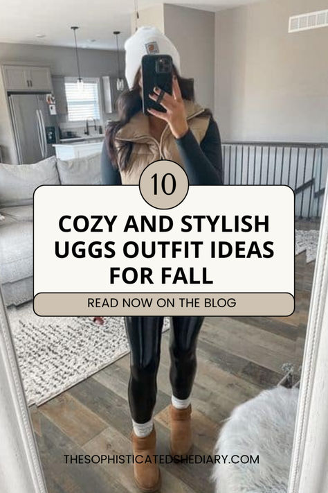 Are you looking for cozy and cute Uggs outfit ideas for fall and winter 2024? Whether you're styling Ugg boots, ultra mini Uggs, or Ugg Tasman slippers, these looks are perfect for women who love a classy yet casual look. Click to learn how to mix and match your fall wardrobe with these versatile boots and elevate your look this season.
Cozy and Cool
How to Style Uggs
Autumn Fashion
Winter Fashion Womens Winter Shoes Casual, Short Brown Ugg Boots Outfit, Ugg Platform Boots Outfit Winter, Styling Ultra Mini Platform Uggs, Mid Ugg Boots Outfit, Bear Paw Boots Outfit Winter, Ugg Boot Outfits Winter, Ugg Boots Winter Outfits, Casual Ugg Boots Outfit