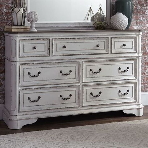 7 Drawer Dresser, Farm House Colors, 9 Drawer Dresser, Liberty Furniture, Bedroom Dressers, Small Drawers, Dressers And Chests, Laurel Foundry Modern Farmhouse, Drawer Dresser