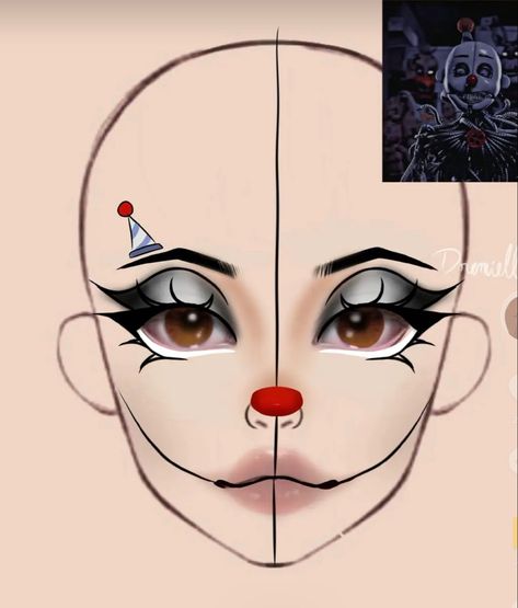 Ennard fnaf makeup, Ballon boy fnaf makeup, Chica fnaf makeup inspiration, makeup, bonnie makeup fnaf, foxy makeup fnaf, sun makeup fnaf, moon makeup fnaf #fnaf #fnafpuppet #fnafedit #fnafsecuritybreach  #fivenightsatfreddys #1 #tiktok #makeup #makeupideas #cosplay #ballonboy Fnaf Inspired Makeup, Bonnie Makeup, Makeup Looks Drawing, Foxy Makeup, Ennard Fnaf, Fnaf Makeup, Fnaf Moon, Sun Makeup, Moon Makeup