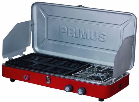 Primus Profile Duo BurnerGrill ComboUs and Canada 54kg >>> Visit the image link more details. Primus Stove, Propane Camp Stove, Best Camping Stove, New Stove, Single Burner, Burner Stove, Camping Table, Camp Kitchen, Camping Stove