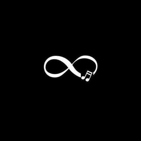 On an infinite loop! Music Note, Dark Background, Black Background, Black And White, Music, White, Black