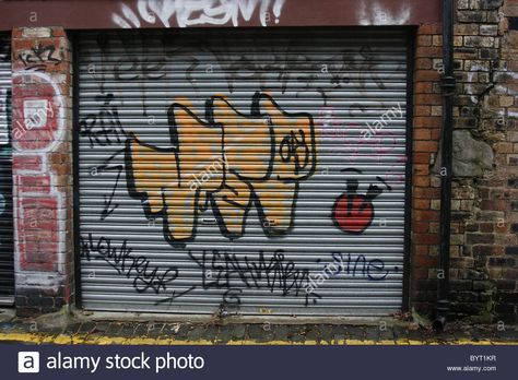 Garage Door Graffiti, Garage Graffiti, Garage Band, Album Design, Garage Door, Monopoly, Stranger Things, In The Heights, Garage Doors