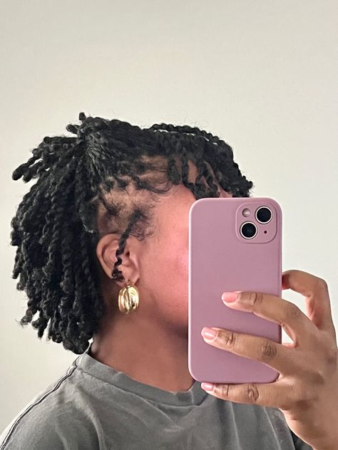 Twists Styles For Natural Hair, Styles For Short Mini Twists, Short Bob For Black Women Natural, Mini Twists On Twa, Small Mini Twists Natural Hair, Short Natural Twists For Black Women, How To Style Short Twist Natural Hair, Mini Twist On Short Natural Hair, Short 4c Styles