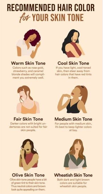 #SelfCare#HairCare#HairColor Style For Long Hair, Caramel Skin, Hair Tint, Olive Skin Tone, Warm Skin Tone, Hair Colour Ideas, Cool Skin Tone, Fair Skin Tone, Colors For Skin Tone