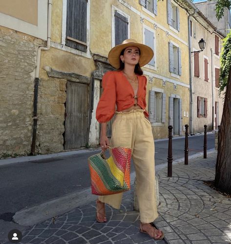 Alexandra Pereira, Sunday Style, Vacay Outfits, Italy Outfits, Europe Fashion, Looks Chic, Colorful Style, Wearing Clothes, Spring Summer Outfits