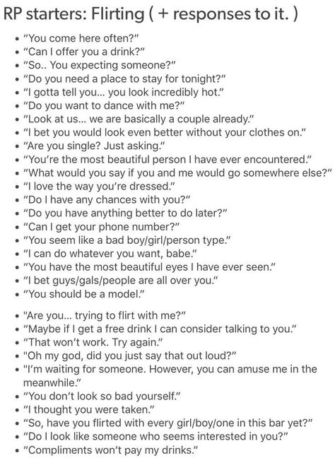 "are you single? Asking for a friend." "What friend?" "A friend that believes strongly in the 'I am my own best friend' quote." "Soo, you?" "Guilty." Roleplay Starters, Rp Starters, Flirting Lines, Story Writing Prompts, Writing Things, Sentence Starters, Writing Dialogue Prompts, Creative Writing Tips, Dialogue Prompts