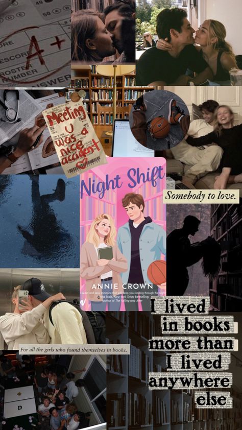 #anniecrown #nightshift Night Shift Aesthetic, Shift Aesthetic, Book Reading Journal, Romance Series Books, Somebody To Love, Romance Series, Night Shift, Reading Journal, Save Her