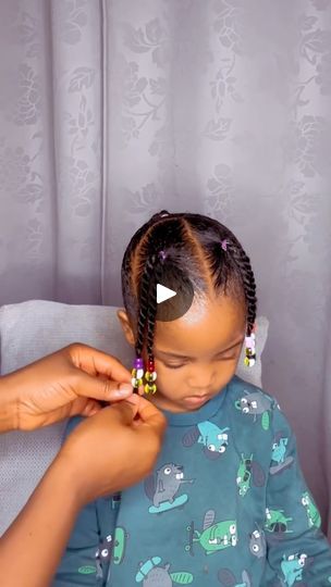 It’s wholesome to make your child’s hair. Kids hairstyle 😻 | It’s easy and wholesome to make your child’s hair. Kids hairstyle 😻 | By Ify's WorldFacebook Kids Hairstyles Black Natural Hair Easy, Kids Natural Hairstyles Easy, Simple Kids Hairstyles Black, Quick Natural Hairstyles For Kids, Easy Toddler Hairstyles Black, Quick Toddler Hairstyles Black, Kids Hairstyle, Natural Hairstyles For Kids, Girls Natural Hairstyles