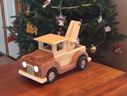 Mater - Toy Tow Truck Wooden Firetruck Toy, Wooden Tractor Toy, Wooden Toy Trucks Target, Wooden Toy Trucks Simple, Wood Transfer, Tow Truck, Wood Toys, Wooden Toy Car, Wooden Toys