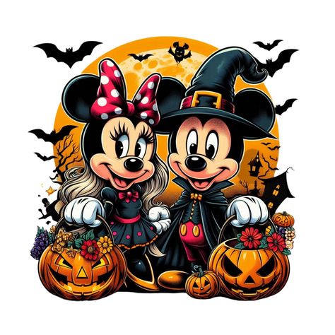 Disney Halloween Png, Minnie Mouse Background, Halloween Farm, Mickey Mouse Png, Happy Easter Pictures, Stitch Drawings, Mouse Png, Happy Halloween Pictures, Nice Tattoos