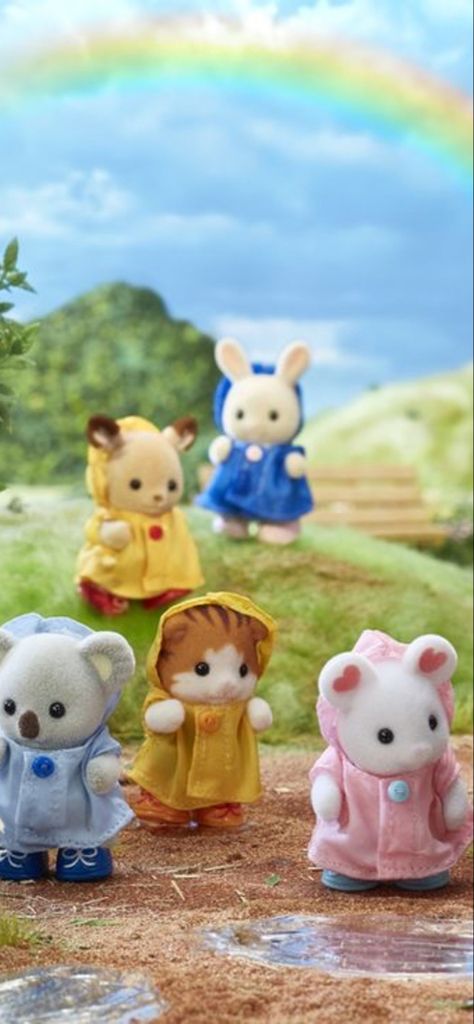 Sylvanian Families Background, Sylvanian Families Wallpaper Iphone, Sylvanian Family Wallpaper, Calico Critters Wallpaper Iphone, Sylvanian Families Poster, Calico Critter Wallpaper, Calico Critters Wallpaper, Sylvanian Families Wallpaper, Sylvanian Families Aesthetic