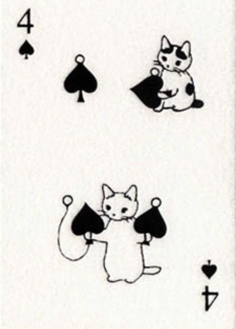 Pottering Cat, Playing Cards Art, Playing Cards Design, Instagram Videos, Cat Cards, White Cats, Arte Animal, Jolie Photo, Cat Playing