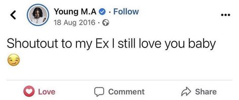 All My Exs Come Back Tweets, Me And My Ex Tweets, Missing My Ex Tweets, My Ex Tweets, Ex Tweets, Young Ma, Love You Baby, Fact Quotes, Pretty Quotes