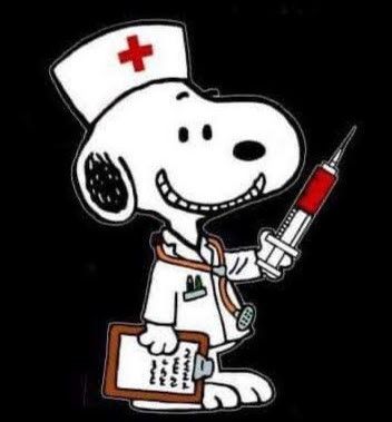 Snoopy Doctor, Nurse Cartoon, Snoopy Tattoo, Baby Snoopy, School Book Covers, Childhood Characters, Snoopy Funny, Snoopy Images, Peanuts Cartoon