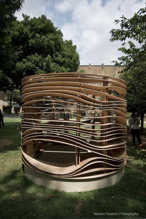 Tea Houses, Pavilion Architecture, Pavilion Design, Tadao Ando, Parametric Architecture, Kiosk Design, Carlo Scarpa, Parametric Design, Wicker Decor