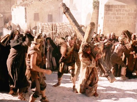 The Passion of the Christ Movie Review | Plugged In The Cross Painting, Christ Tomb, Christ Movie, Passion Of Christ Images, The Passion Of The Christ, Passion Of The Christ, Cross Painting, Way Of The Cross, Resurrection Day