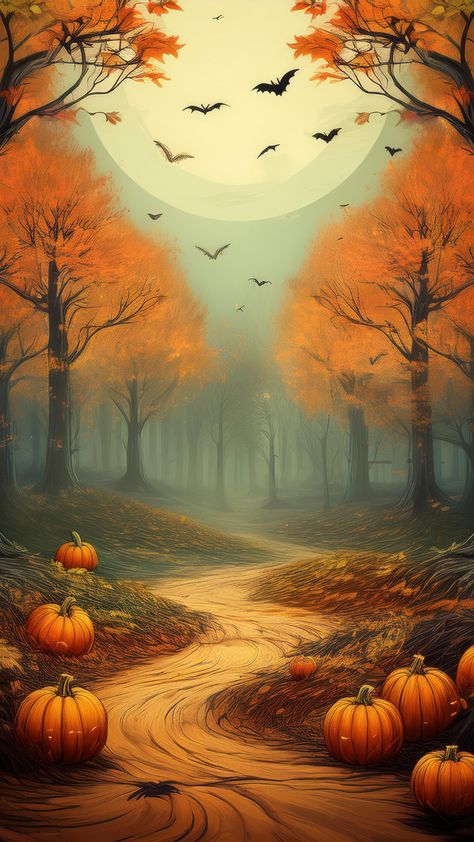 Beautiful fall wallpaper for free 1080 x 1920 Pretty Halloween Wallpaper Iphone, Boho Fall Wallpaper Iphone, Cute Halloween Lockscreen, Flea Market Flyer, Fall Edits, Scenery Quotes, Happy Halloween Wallpaper, Thanksgiving Iphone Wallpaper, Cute Wallpapers For Phone