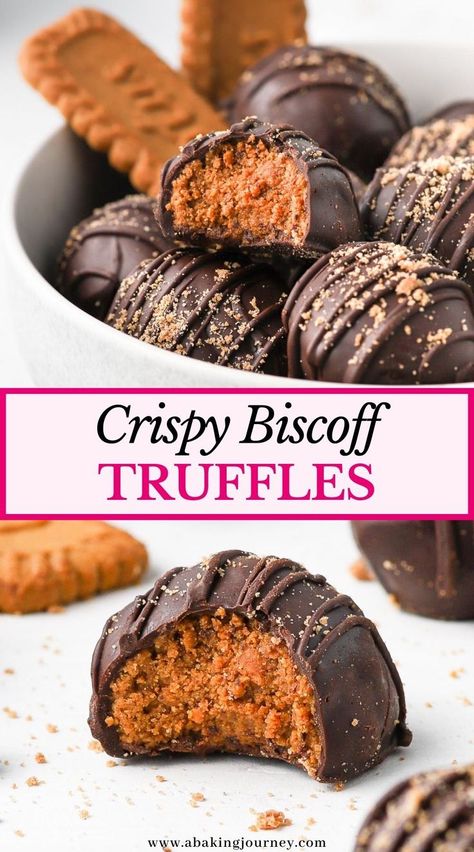 Biscoff Balls, Biscoff Truffles, Chocolate Raspberry Cake Recipe, Chocolate Caramel Tart, Raspberry Cake Recipes, Showstopper Dessert, Desserts For Kids, Biscoff Recipes, Xmas Recipes