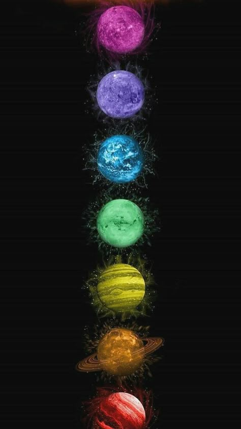 Planets Aligned, Planets Wallpaper, Phone Screen Wallpaper, Galaxy Art, Wallpaper Space, Cute Wallpaper For Phone, Emoji Wallpaper, Tumblr Wallpaper, Cellphone Wallpaper