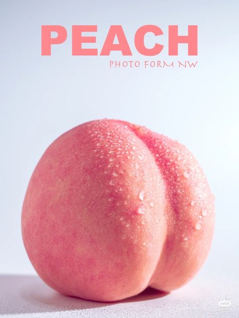 Peach Items, Business Branding Inspiration, Retro Photography, Poster Design Inspiration, Just Peachy, Creative Ads, Happy Colors, Sacred Space, Branding Inspiration